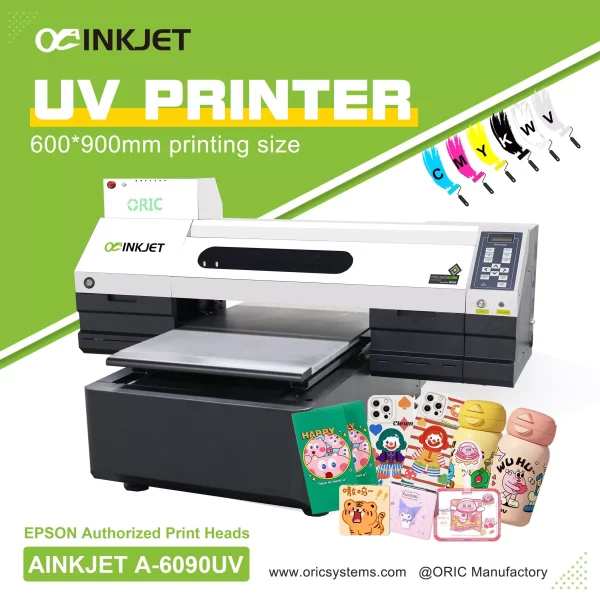 AINKJET UV DTF MULTIFUNCTION FLATBED PRINTER A-6090 UV